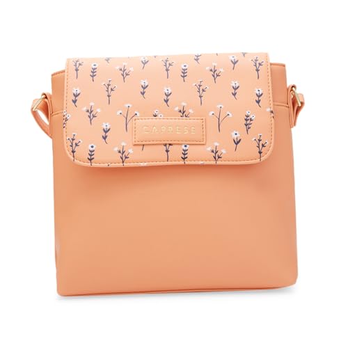 Image of Caprese Pensa Flap Sling Small Coral