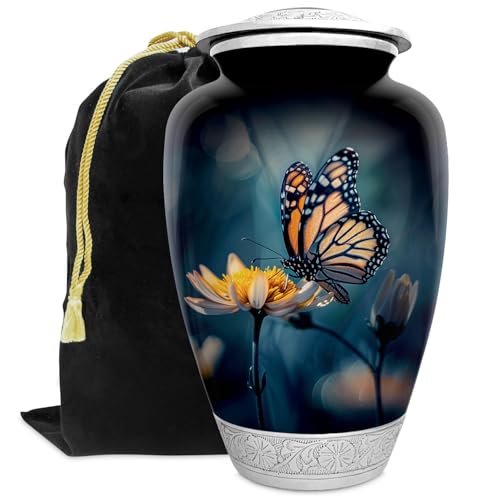 Butterfly Urn for Ashes | Handcrafted Memorial