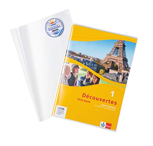 HERMA 14040 Buchumschläge für Workbooks 30 x 43,1 cm, geeignet für DIN A4 Hefte, Buchhüllen aus robuster Folie mit… – Bild 4