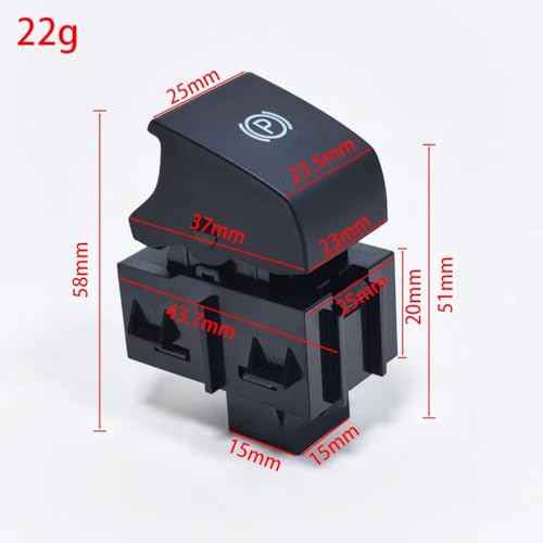 Bouton de frein de stationnement Captiva 2012 2013 2014 2015 2016 commande 20787804