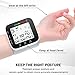 Wrist Blood Pressure Monitor Automatic Large LCD Display Adjustable Wrist Cuff Automatic Dual 99 Reading Memory Automatic Digital BP Machine for Home Use