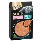 Sheba Katzensuppe Multipack - Nassfutter im Portionsbeutel