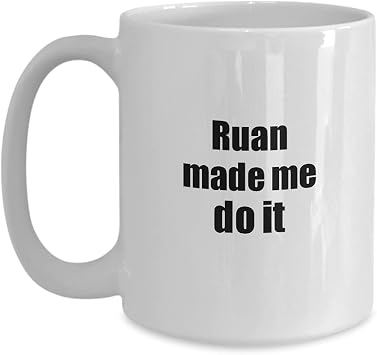 Funny Ruan Mug Made Me Do It Musician Gift Quote Gag Coffee Tea Cup Large 15 Oz