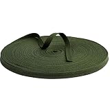 54Yards Width 3/8" Cotton Ribbon Canvas Webbing Trim Bias Binding Tape Fabric Tapestry for Straps Be