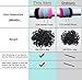 Lintopos Baby Hair Ties, Elastic Hair Bands Small Hair Ties for Girls Rubber Bands Elastic Ponytail Holders (Multicolor)