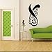 Produktbild Chellonm Islamische Muslimische Wandaufkleber Arabisch Quran Kalligraphie Bismillah Masha Allah Vinyl Aufkleber Kunst Wandbild Zitat Wohnkultur Msl   38 * 50 Cm