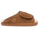 Lamo Women's Wrap Slipper, Chestnut, L M US