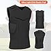 SPYMINNPOO Sports Vest Anti Collision Lightweight Quick Drying Breathable Shoulder Waist Back Guard, for Basketball Soccer Baseball (L)