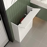 Generico Copritermosifone Moderni ed Eleganti per Soggiorno e Bagno, mobiletto riscaldante Decorativo con Contenitore, Facile da installare, 40x30x20 cm (15,7x11,8x7,9 Pollici)