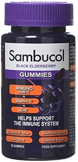 SAMBUCOL IMMUNO FORTE GUMMIES, 30 Count (Pack of 1)