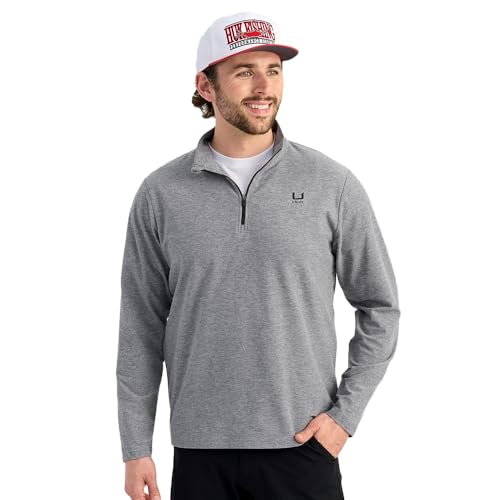 HUK Pull Homme respirant et chaud idéal contre le froid hivernal
