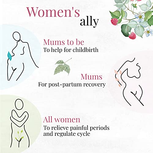 ORIGEENS Organic Raspberry Leaf Tea 200g | Organic Red Raspberry Leaf Tea Pregnancy, Feeding, Menstruations | Origin Europe