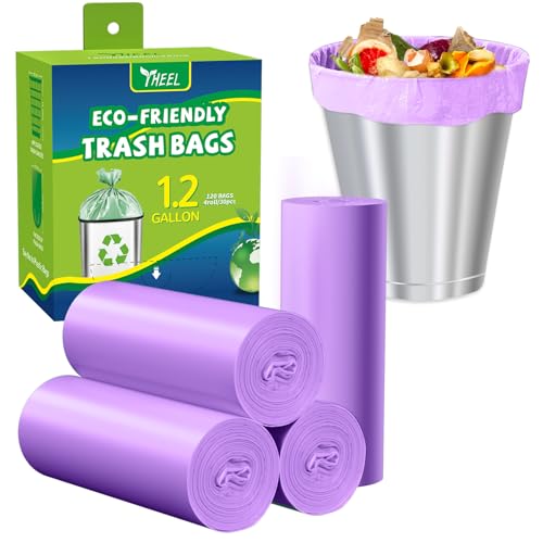 YHEEL Small Trash Bags Review: Are These 1.2-Gallon Purple Bags Right For You?
