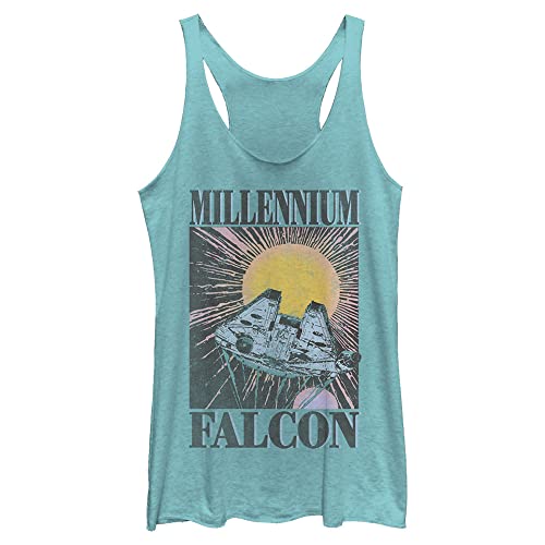 Camisa de Star Wars Falcon Trip para mujer en algodón suave manga corta