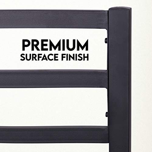 Ambee21 Modern Queen Platform Metal Bed Frame With Headboard, Black Heavy Duty Iron Metal Bed Frame, Sturdy Mattress Support, Under Bed Storage, Steel Slat Support #TOP7