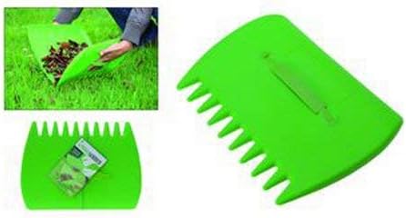WARKHOME Leaf Scoops and Garden Hand Rakes,Plastic Scoop Leaf Collector Collect Leaves, Grass, Lawn Cuttings Instantly Quick and Easy 2 Pack