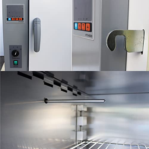 Intbuying 220V Digital Forced Air Convection Drying Oven Heat Industrial Lab Temperature Control Adjustable Fan Speed (13.4X13.8X13.8Inch Chamber) #TOP5