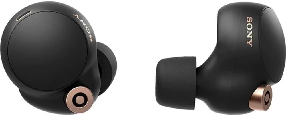 Wf-1000Xm4 Industry Leading Noise Cancelling Truly Wireless Earbuds Headphones, Charging, Google Voice Assistant, Alexa, Siri, Splash Proof, Smart Listening And Mic For Phone Call, Black