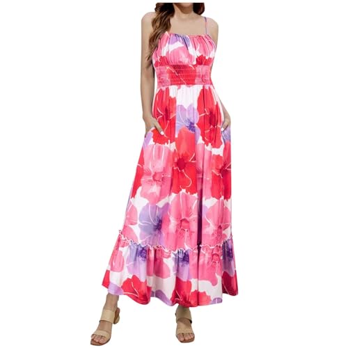 Tunique sans manches et robe de plage longue pour femme pour un look d'été décontracté