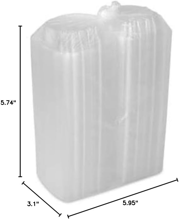 Miniatura 8 de Pactiv YCI82160 Sensation Smartlock Clear OPS - Contenedor de sándwich con tapa con bisagras de poliestireno de 6 pulgadas de ancho x 3.1 pulgadas