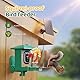 Vogelhaus mit Kamera Outdoor Solar Vogelfutterspender: 2K WLAN Vogelfutterhaus Wetterfest IP66 - Geschenke FüR Vogelliebhaber Ai Verfolgung EichhöRnchensicher - Bird Feeder Camera