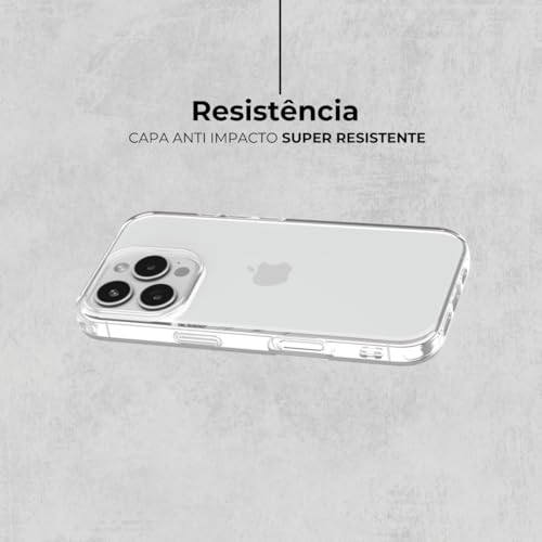 Gocase Capa Anti Impacto Slim Air Compatível com iPhone 16 Pro Max - Transparente