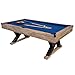 American Legend Kirkwood 84” Billiard Table with Rustic Blond Finish, K-Shaped Legs and Royal Blue Cloth
