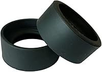 Vista 1 de Kit de accesorios para microscopio, 2 juegos de cubierta de ocular de goma, color negro, 1.260 in, microscopio biológico binocular trinocular