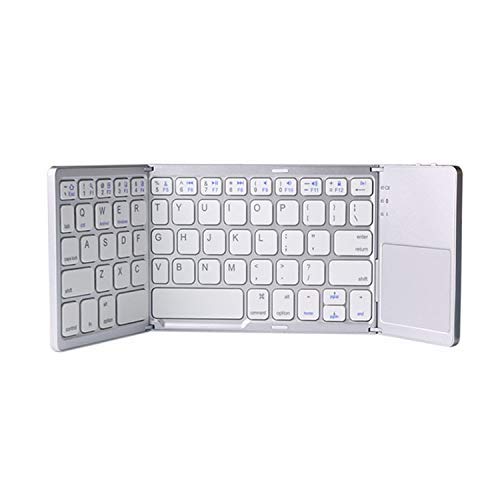 MoKo Foldable Bluetooth Keyboard, Ultra-Slim Portable Folding Wireless