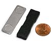 CMS Magnetics Name Badge Magnets BM-2Mag-2, Magnetic Badge Attachments for Magnetic Name Tags, 3M Adhesive Back Plates Included, 100 Sets