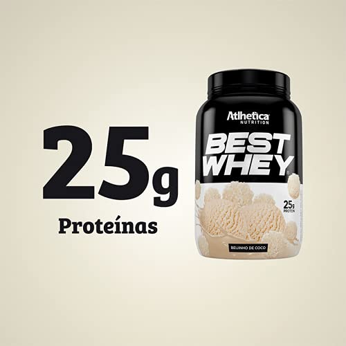 Best Whey (907G) - Sabor Beijinho de Coco, Atlhetica Nutrition