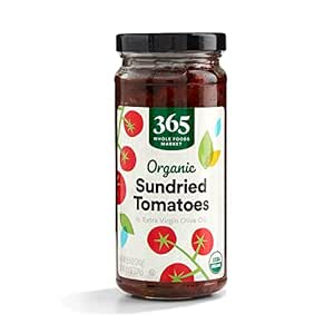 365 by Whole Foods Market, Organic Sundried Tomatoes In Olive Oil, 8.5 Ounce