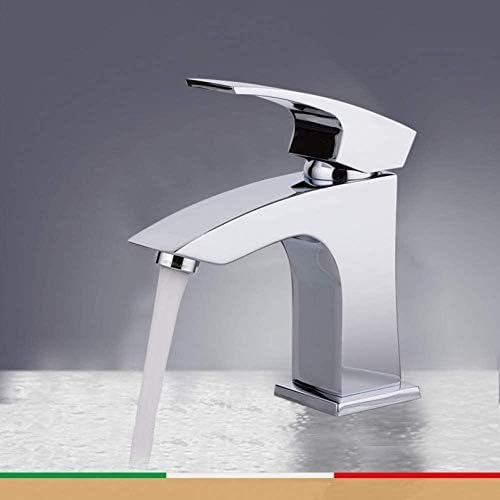 Robinets d'évier mélangeur de robinet de salle de bain avec fixations sur pont