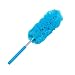 Produktbild Bescita Mikrofaser Staubwedel Duster, Handstaubwischer mit Teleskop Stange Staubbesen Waschbar Antistatisch kratzfrei Staub Wischer Entstaubung für Decken, Ventilatoren, Cobweb, Rollos (Blau)