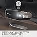 ViewSonic M1X Portable LED Projector with Smart Stand, Harman Kardon Speakers, Built-In Battery, H/V Keystone, 4 Corner Adjustment, Bluetooth, Wi-Fi, USB-C, Powered USB A