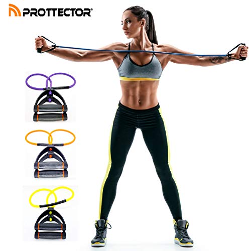 Extensor Elastico De Tração Roxo - Tensão Forte