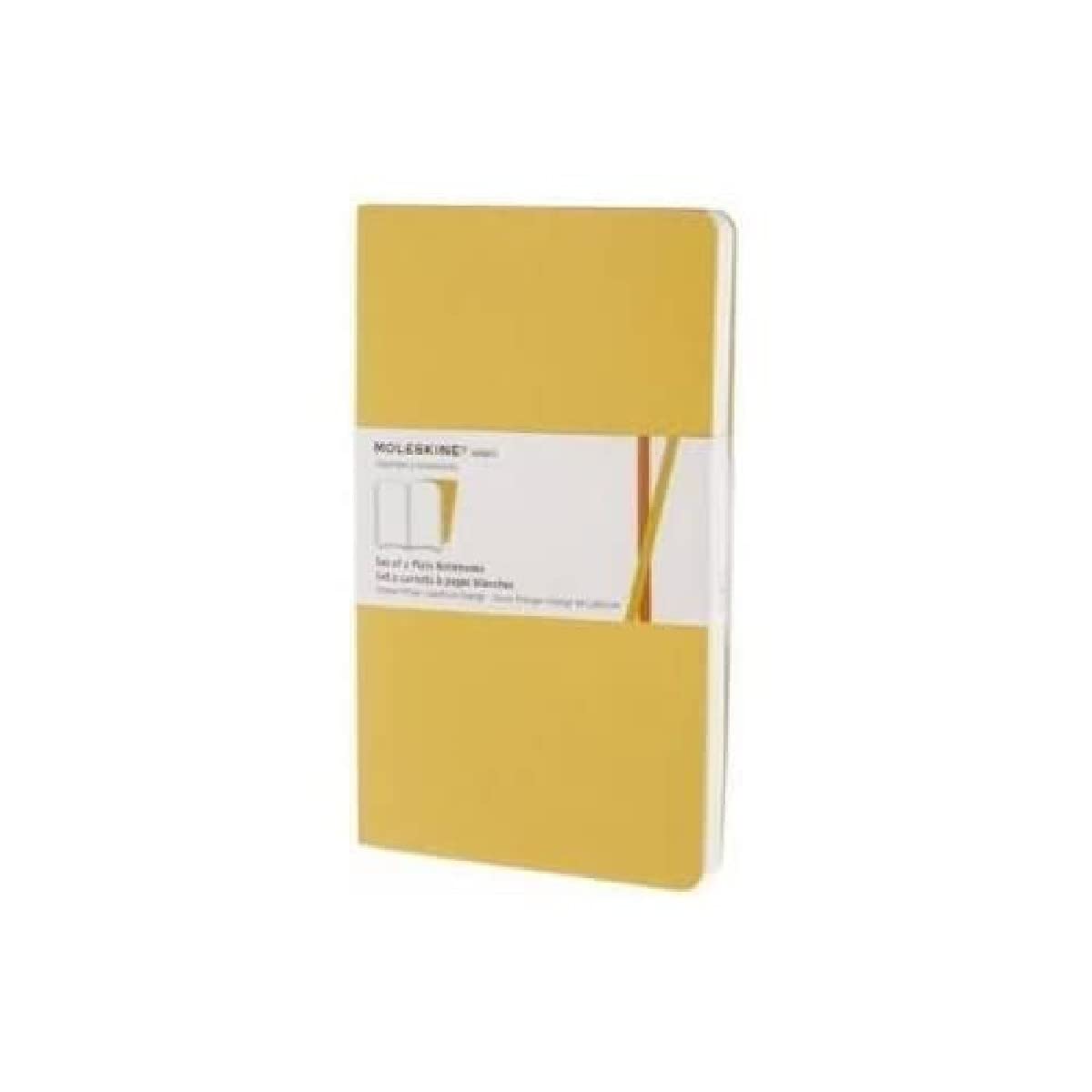 Moleskine Volant Large Plain Golden Yellow 2-Set