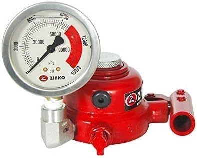 5 Ton Super Low Height Hydraulic Jack with Pressure Gauge Model: ZMJ-5P