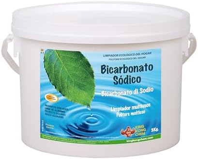 3 KG BICARBONATO DE SODIO - Limpiador Ecológico Hogar. Incluye cu...