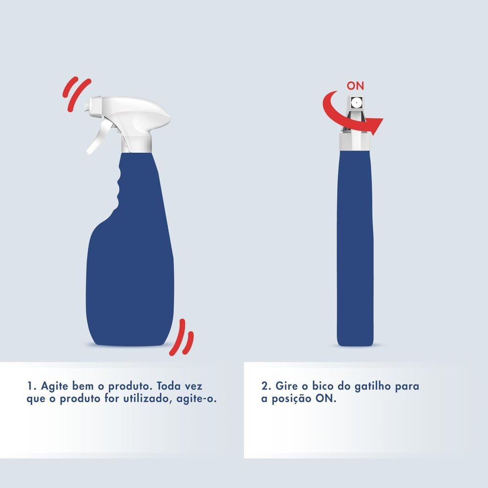 Passe Bem Facilitador Spray De Passar Roupas 4 Em 1 500Ml