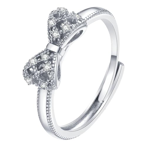 Haul Store Clearance Outlet 925 Sterling Silver Rings For Women lightning+deals Of Today Wedding Gifts 2025 Trendy Engraved Plumeria Flower Dainty Wedding Promise Ring Gift For Her