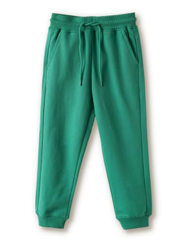 Image of Amazon Brand - Symbol Boys Cotton Rich Stretchable Knit Terry Track Pants Joggers | Age 2-14 Years