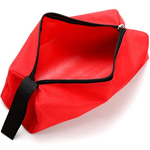 Yarlung Set Of 8 Small Tools Bags, Zippered Tool Pouches Waterproof Oxford Cloth Tote Bags For Screwdrivers, Pliers, Wrenches, Multi-Purpose Storage, 2 Sizes 4 Colors #TOP3