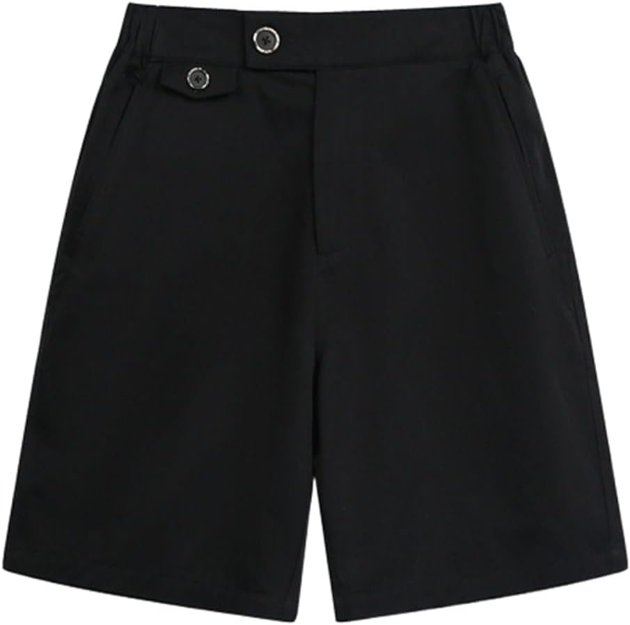 Summer Youth Casual Shorts Men Straight Shorts