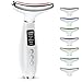 Ehomfory Massaggiatore Viso Lifting Antirughe:Dispositivo di Bellezza 42℃ con 6 Modi 7 Colori LED EMS Lifting Gua Sha Rassodante Collo Viso,Luce Pulsata Visolux immagine