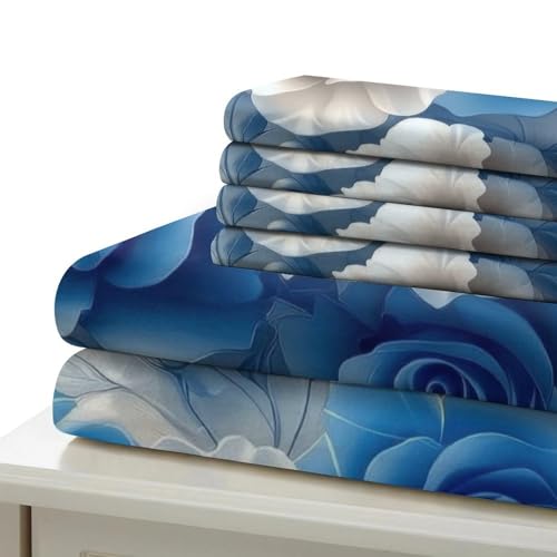 Parure de lit hypoallergique avec housse fermeture éclair résistante - 7