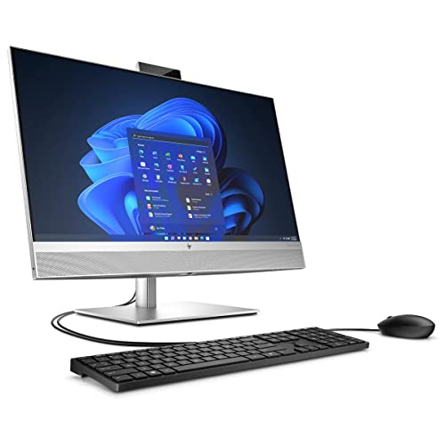Image of HP EliteOne 870 G9 All-in-One Computer - Intel Core i5 12th Gen i5-12500 Hexa-core (6 Core) 3 GHz - 16 GB RAM DDR5 SDRAM - 512 GB M.2 PCI Express NVMe SSD - 27 inch Full HD 1920 x 1080 - Desktop