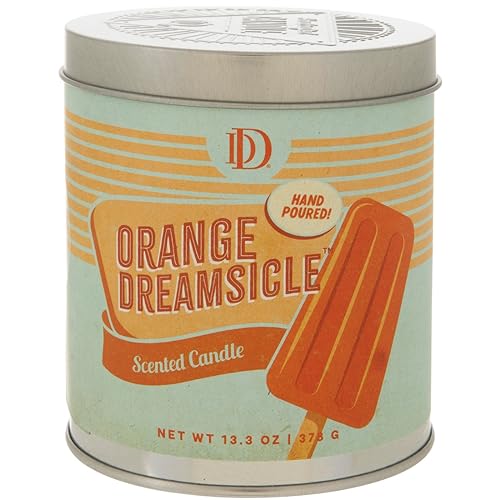 Hobby Lobby Orange Dreamsicle Candle Tin