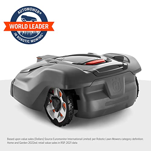Husqvarna Automower 430Xh Robotic Lawn Mower With Gps Assisted Navigation, Automatic Lawn Mower With Self Installation And Ultra-Quiet Smart Mowing Technology For Medium To Large Yards (0.8 Acre) #TOP1