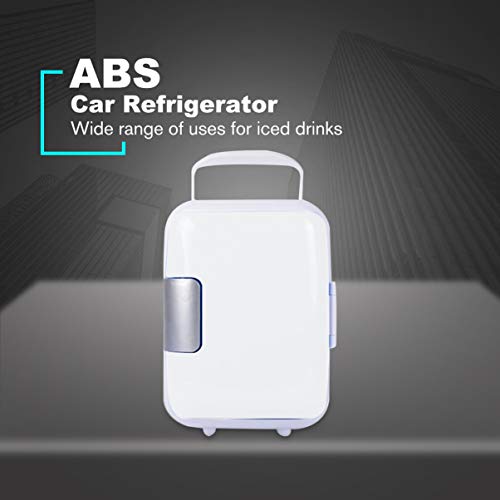 FHJZXDGHNXFGH Home Mini-koelkast, 4 liter, dubbel gebruik, lage noise-koelkast, auto, vriezer, thermische warmte, bewaardoos, koude ijsbox - Afbeelding 6
